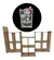 Exhibidor Modular Para 12 Funkos Pop Mdf 3mm - comprar en línea