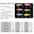 1 peça inverno metal vib spinner isca de pesca colher 3g 7g 10g 15g 20g gabarit - World Pesca