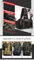 Mochila de Pesca Premium 5 em 1 com Suporte de Haste, Caixa de Iscas, Bolsa de Armazenamento e Fanny Pack Integrada - World Pesca