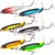 Conjunto de 6 peças de iscas Whopper Plopper Topwater com cauda giratória para atrair peixes predadores como bass, tucunaré e traíra. na internet