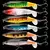 Conjunto de 6 peças de iscas Whopper Plopper Topwater com cauda giratória para atrair peixes predadores como bass, tucunaré e traíra. - comprar online