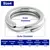 Anéis de Pesca em Aço Inoxidável FishTrip | Kit com 30 a 200 Unidades para Iscas, Ganchos e Tackle Terminal - World Pesca