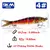 Iscas de pesca realistas multi articuladas swimbait para baixo truta afundamento