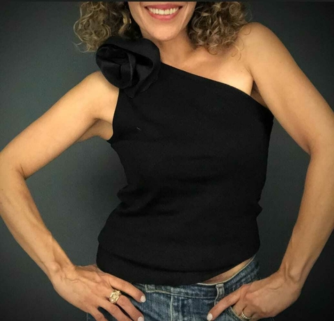 BLUSA ASIMÉTRICA - comprar en línea