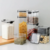Kit 4 Potes Herméticos para Alimentos