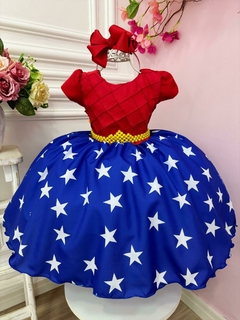 Vestido mulher maravilha