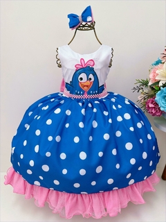 Vestido galinha pintadinha