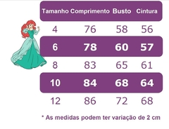 Vestido Fundo do mar/ Sereia - Encantoo