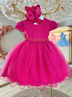 Vestido rosa pink Bebê
