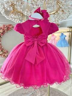 Vestido rosa pink Bebê na internet
