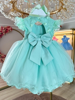 Vestido verde para Bebê na internet