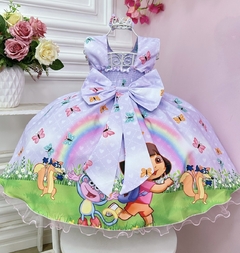 Vestido Dora Aventureira na internet