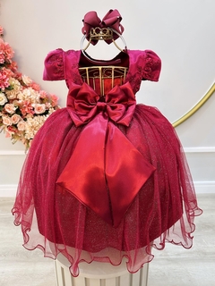 Vestido Marsala na internet