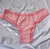 Calcinha Tanga em algodão - Rosa bebe - loja online