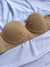 Sutiã tomara que caia liso - Nude - Delux Lingerie