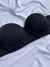 Sutiã tomara que caia liso - Preto - Delux Lingerie