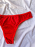 Calcinha Fio em Algodão - Vermelho - comprar online