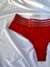 Calcinha Fio duplo cos com elástico - bordô - Delux Lingerie