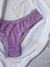 Calcinha Tanga em algodão - Lilas - Delux Lingerie