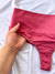 Calcinha cintura alta fio duplo - Rose - Delux Lingerie