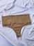 Calcinha cintura alta fio - Nude - loja online