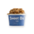 Suflê de banana com crumble na internet