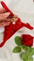 Calcinha Fio Strass Playboy TM: U - comprar online