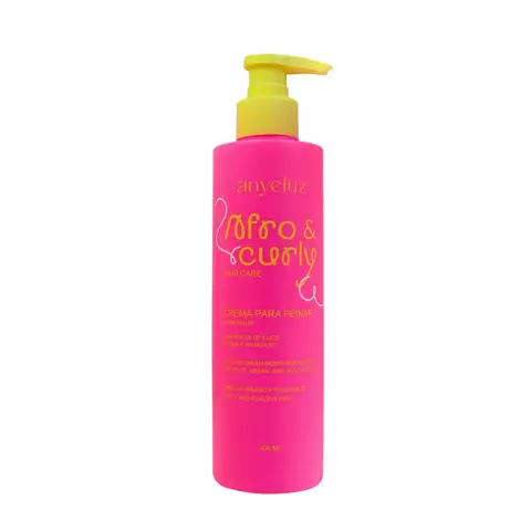 CREMA PARA PEINAR HIDRATANTE AFRO & CURLY