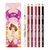 Kit x6 delineadores de ojos glitter pencil