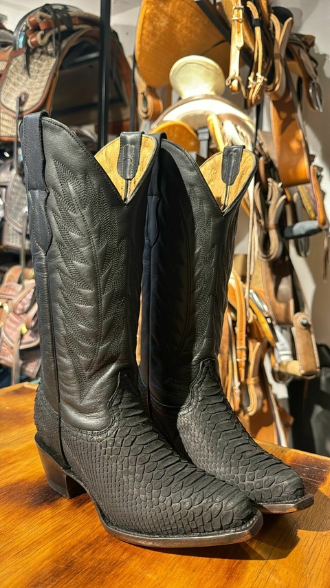 Bota Piel de Pitón