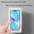 Capa de celular com rotação 360 à prova d'água na internet