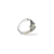 Lluvia plateada Anillo de plata .925 con piedra incrustada - comprar en línea