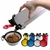 Porta agua y alimento con plato - tienda online