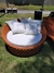 Chaise redondo em tricô Náutico - tamanhos personalizados na internet