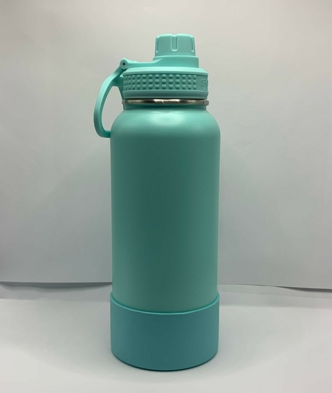 Garrafa Academia base de silicone térmica 1000ml