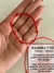 Pulseira de 7 Nós Vermelha – Proteção Contra Inveja e Energias Negativas - comprar online