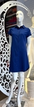 Chemise com abertura frontal e matingale nas mangas