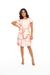 Vestido tunica estampado forrado