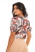 Blusa estamapada decote pregado - Johana by Laura