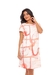Vestido tunica estampado forrado - Johana by Laura
