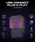 Kit Mobilador Gamer Kit Gaming Teclado Mouse Jogos para Celular Conversor 3 em 1