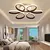 Modern Style LED Teto Lâmpada para Casa na internet