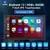 Essgoo 7 "rádio do carro android auto carplay carro estéreo multimídia player - comprar online