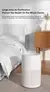 Household HEPA Air Purifier, Negative Ion Generator, Smoke e Odor, eficiente pur