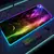 Imagem do Universo rgb gaming mousepad espaço mouse esteiras led grande gamer mousepads x