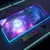Universo rgb gaming mousepad espaço mouse esteiras led grande gamer mousepads x