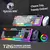 RAIKU T26 Teclado luminoso de três tons com fio Mecânico Touch Gaming Mouse Co