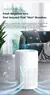 Household HEPA Air Purifier, Negative Ion Generator, Smoke e Odor, eficiente pur - Otimizy