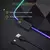 Universo rgb gaming mousepad espaço mouse esteiras led grande gamer mousepads x - Otimizy