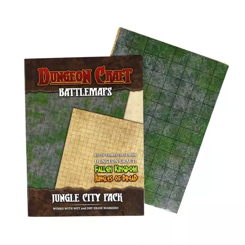 BATTLE MAP JUNGLE CITY PACK - comprar en línea